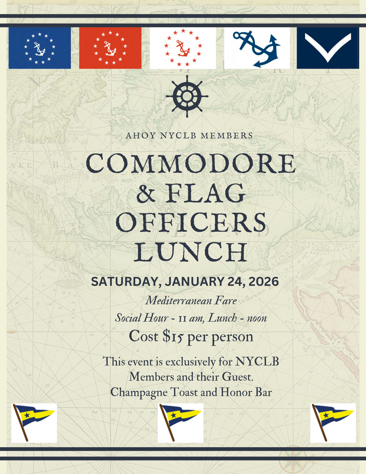 01/24/2026 Commodore & Flag Officers Lunch