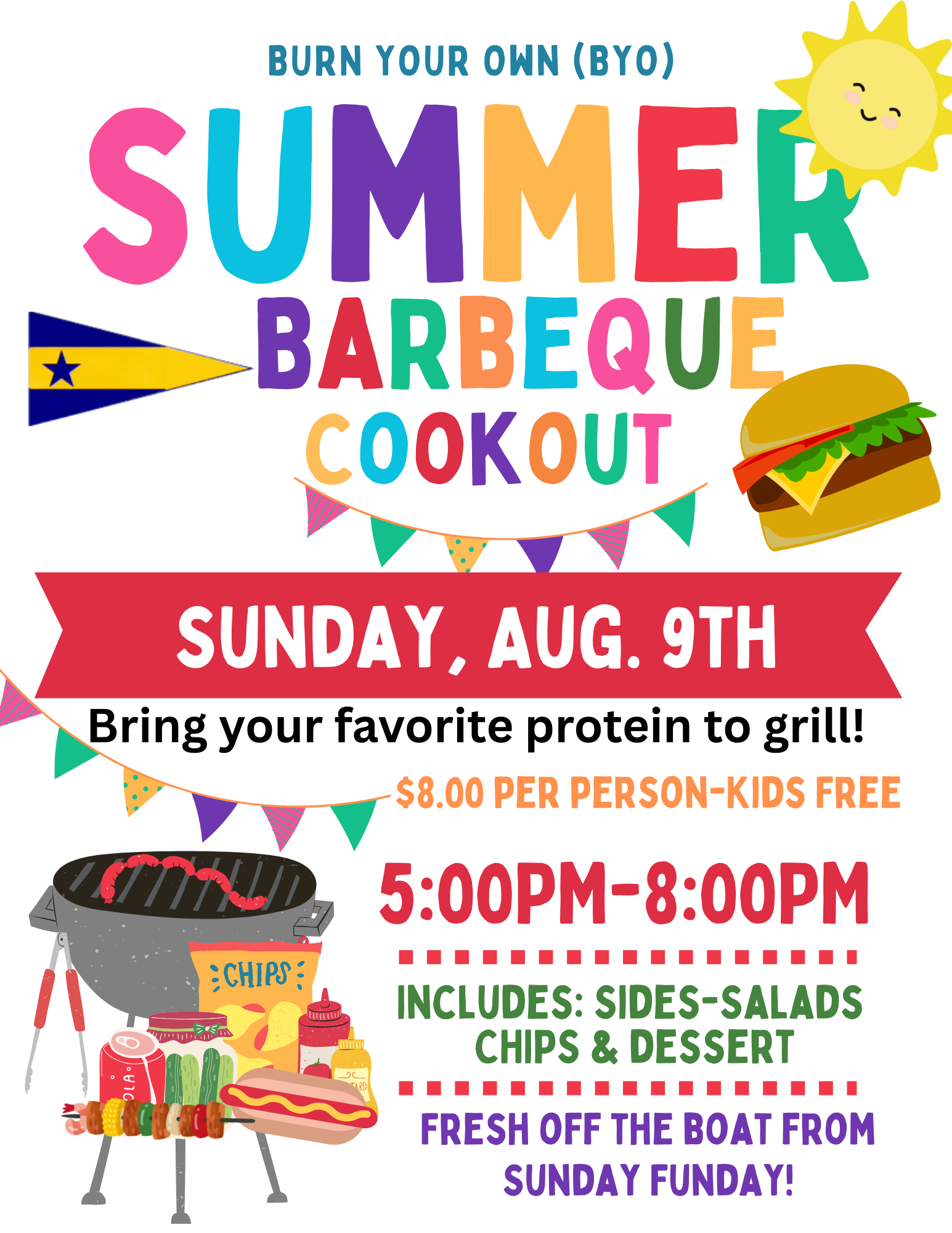 8/9/2026 BYO Summer BBQ
