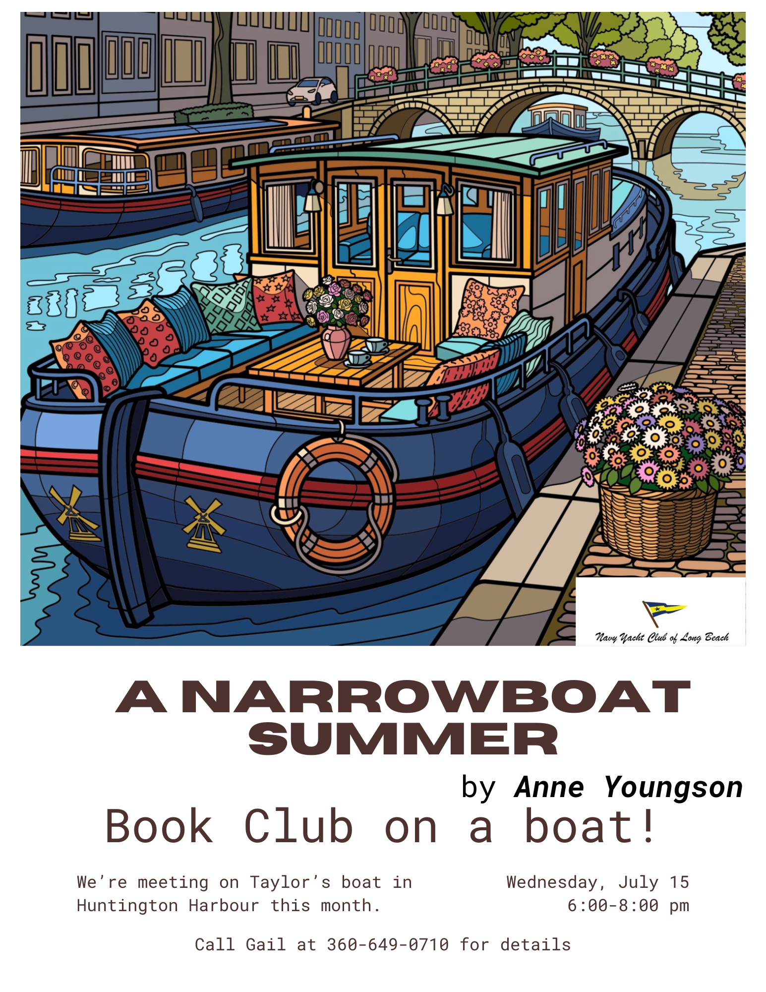 07/15/2026 Book Club - A Narrowboat Summer