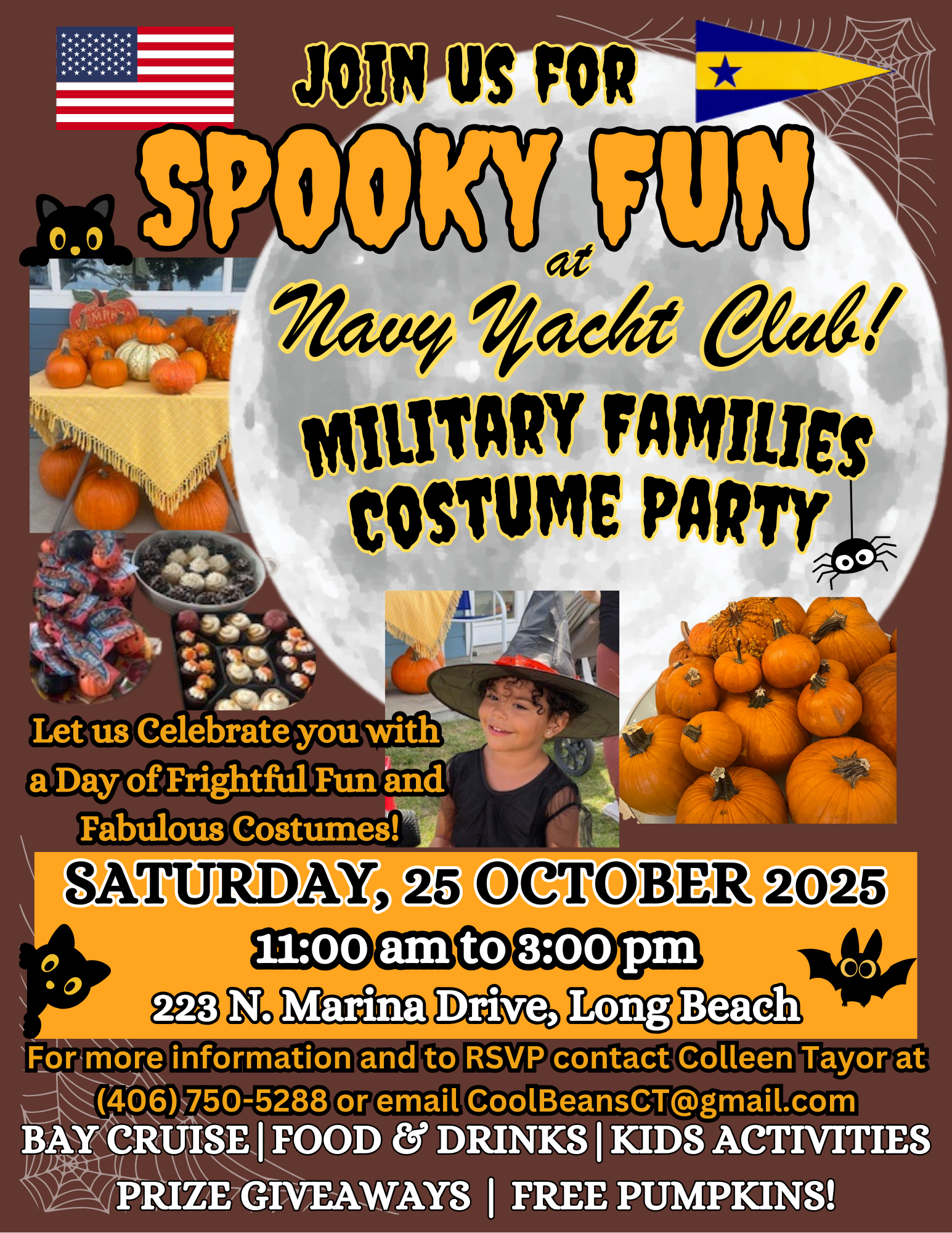October 25, 2025  Military Families Appreciation ~ Halloween Theme