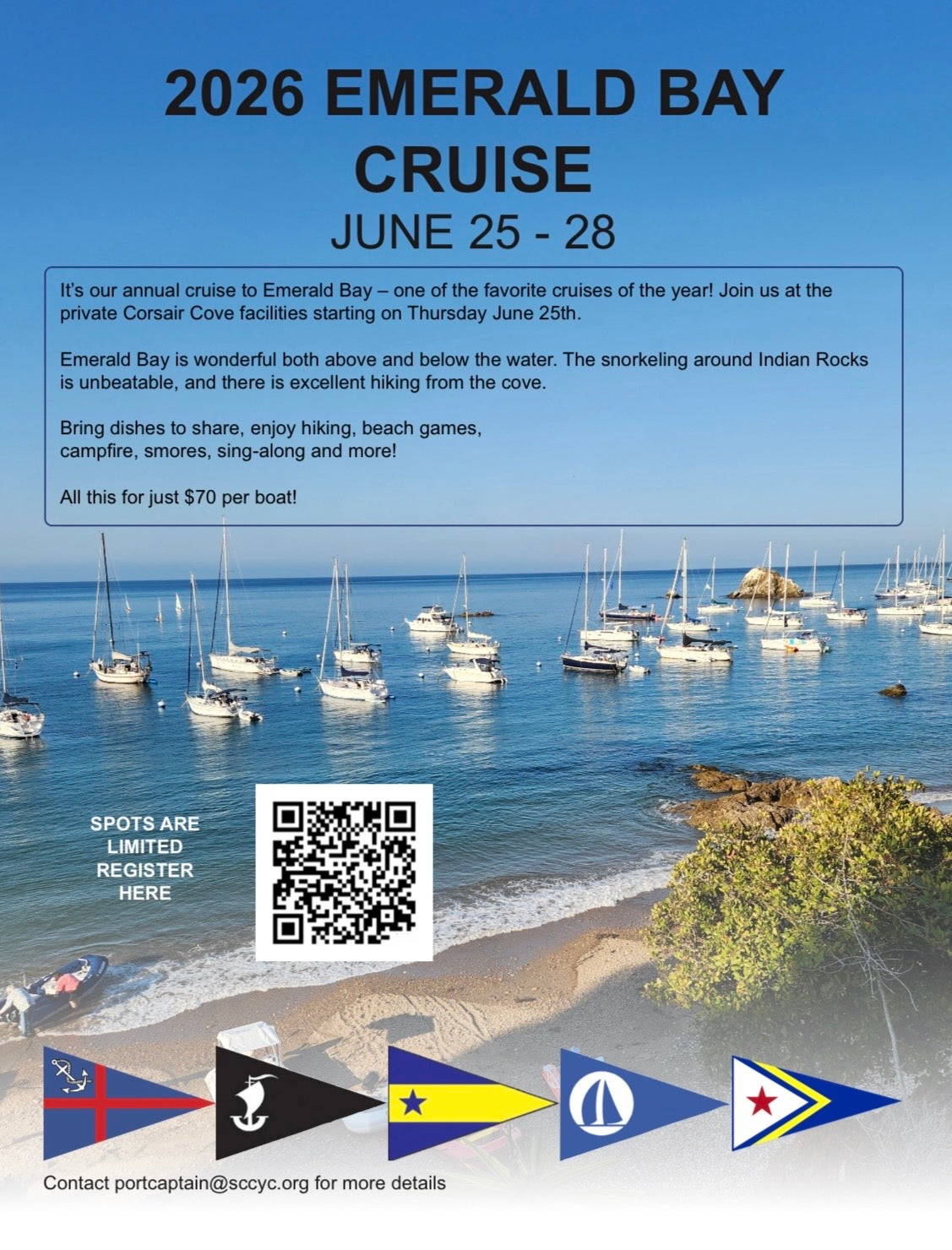 2026 EMERALD BAY CRUISE June 25 - 28th