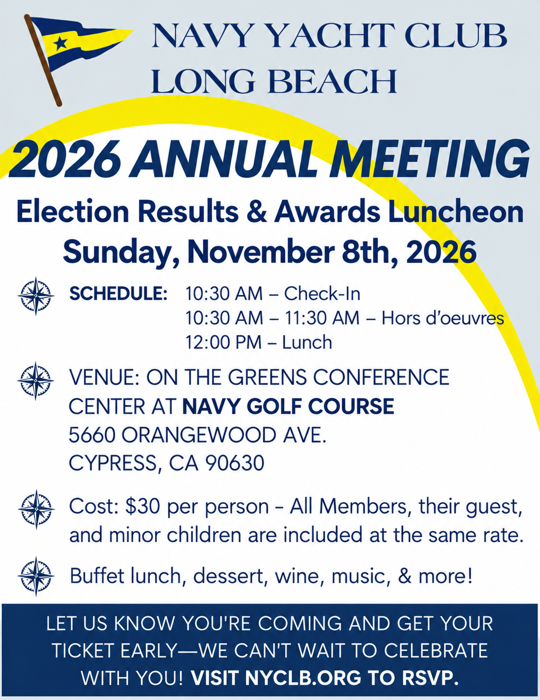 11/08/2026:  NYCLB Annual Meeting