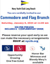 01/6/2024 Annual Commodores Brunch at Navy Yacht Club Long Beach
