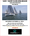 10/12/2024: Navy Day Regatta (Two Races)  "Area C Winward/Leeward Rating"